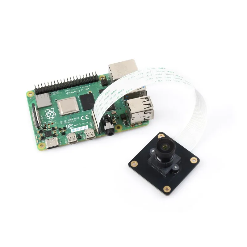Raspberry Pi Global Shutter Camera Imx296 - Waveshare IMX296 1.6MP M12 Mono Camera,