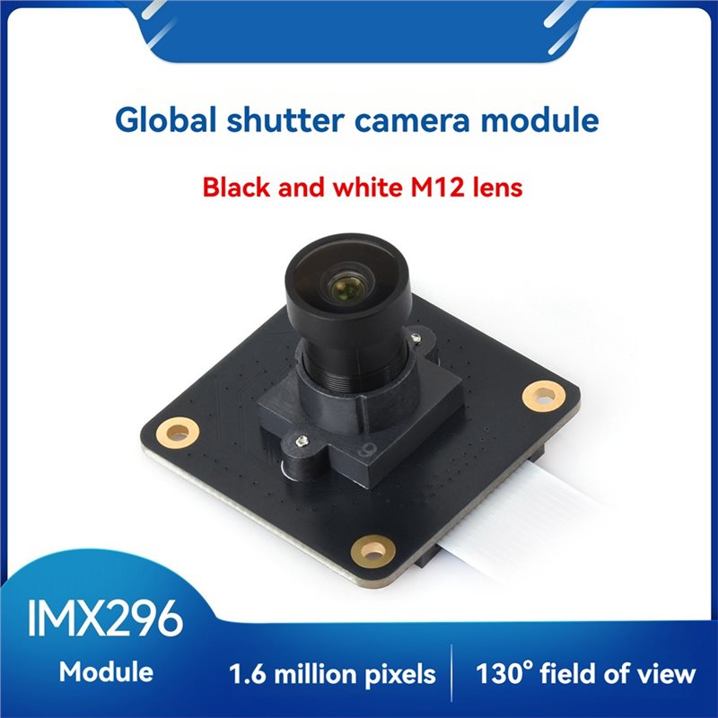 QWE-IMX296 1.6MP BW Camera 145 - Raspberry Pi Global Shutter Camera Imx296 评论和价格
