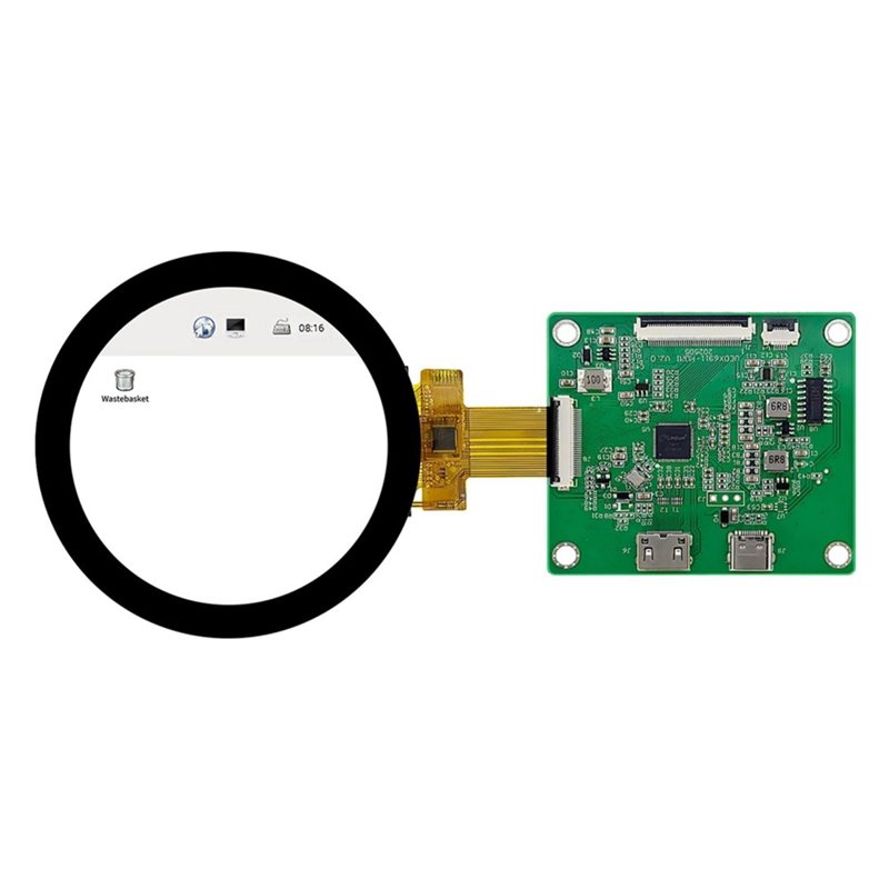 DSI TFT LCD Round Display With - Raspberry Pi 5 评论和价格