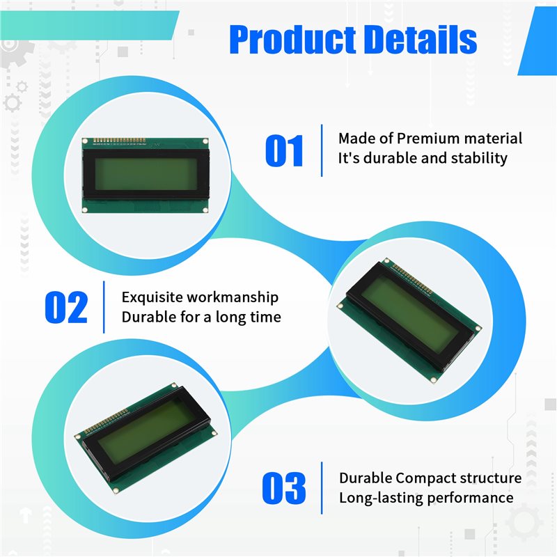 AU61-IIC I2C Interface LCD2004 - Pi Display 评论和价格